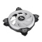 Riing Quad 12 RGB Radiator Fan TT Premium Edition Single Fan Pack - White